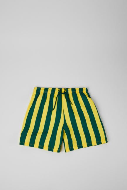 Design Swim Shorts Recycled Pet Striped Swim Shorts Camper