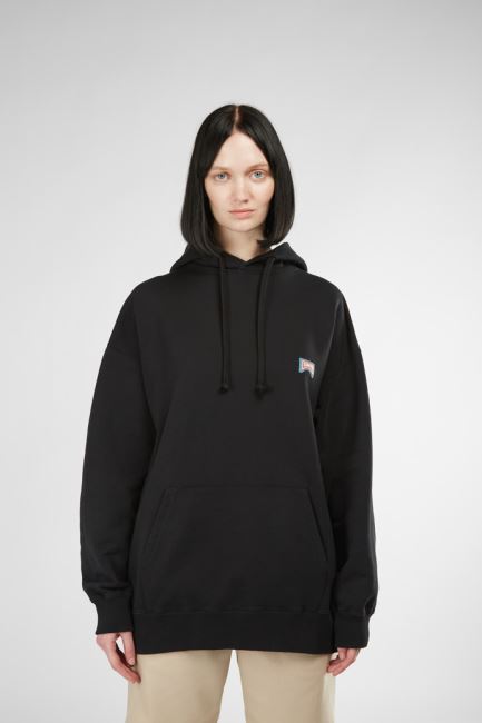 Hoodie Black And Orange Printed Unisex Hoodie Camper New Arrivals